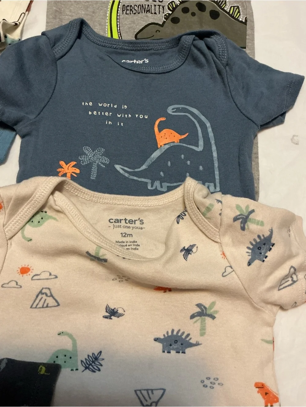 Bundle (7) of 12m onesies EXCELLENT condition
